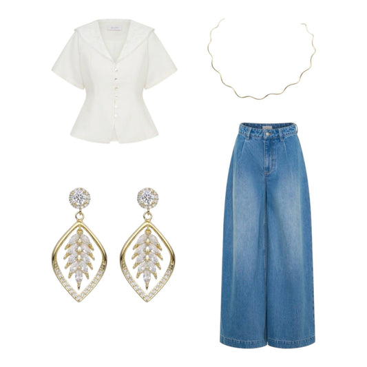 Fresh & Feminine Summer Look
