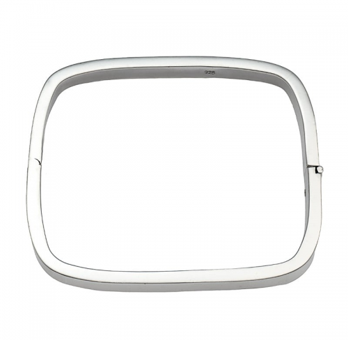 Geometric Bangle Bracelet