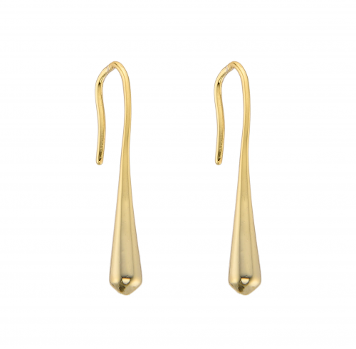 Liquid Gold Drop Earrings