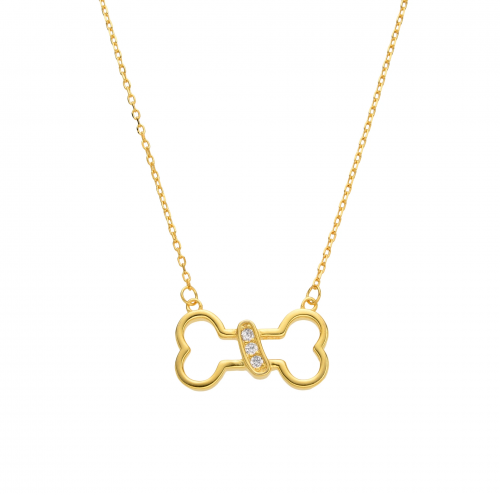 Golden Bone Necklace