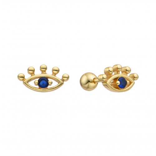 Mini Evil Eye Studs
